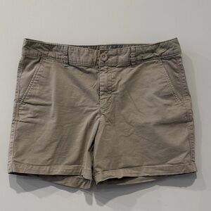 Eddie Bauer Khaki Stretch Shorts